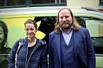 Dr. Anton Hofreiter auf seiner Sommertour in Sondershausen (Foto: Eva Maria Wiegand)