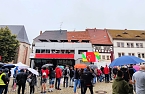 Start zur zweiten Etappe der Deutschland Tour (Foto: P.Blei)