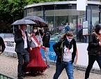 Start zur zweiten Etappe der Deutschland Tour (Foto: P.Blei)