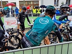 Start zur zweiten Etappe der Deutschland Tour (Foto: P.Blei)