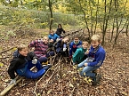 Arbeitseinsatz im Affenwald (Foto: privat)