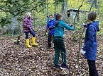 Arbeitseinsatz im Affenwald (Foto: privat)