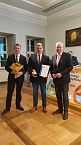 v.r.n.l. S&ouml;ren Sch&ouml;be&szlig;, Matthias Strejc, Holger H&ouml;velmann  (Foto: Peter M&ouml;bius)