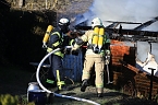 Laubenbrand in Sondershausen (Foto: Silvio Dietzel) Laubenbrand in Sondershausen (Foto: Silvio Dietzel)