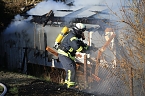 Laubenbrand in Sondershausen (Foto: Silvio Dietzel) Laubenbrand in Sondershausen (Foto: Silvio Dietzel)