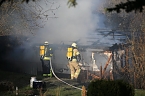 Laubenbrand in Sondershausen (Foto: Silvio Dietzel) Laubenbrand in Sondershausen (Foto: Silvio Dietzel)