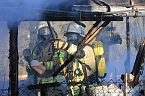Laubenbrand in Sondershausen (Foto: Silvio Dietzel) Laubenbrand in Sondershausen (Foto: Silvio Dietzel)