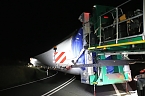 Schwerlasttransport mit Windr&auml;dern (Foto: S.Dietzel)