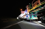 Schwerlasttransport mit Windr&auml;dern (Foto: S.Dietzel)