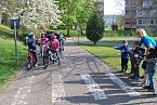 Verkehrstraining in Kindervilla Bad Frankenhausen (Foto: Katrin Milde)