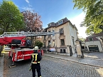Bild: Sondersh&auml;user Feuerwehr &uuml;bt den Ernstfall (Foto: Marko Zelmer)