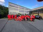 Bild: Ausgebildete Sanit&auml;tshelfer (Foto: DLRG Kyffh&auml;userkreis)