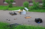 Wohnungsbrand in Sondershausen (Foto: S.Dietzel)