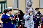 Ausgelassen und fr&ouml;hlich feierten die Menschen am Rosenmontag in Sondershausen (Foto: Eva Maria Wiegand)