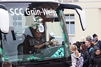 Ausgelassen und fr&ouml;hlich feierten die Menschen am Rosenmontag in Sondershausen (Foto: Eva Maria Wiegand)
