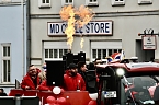 Ausgelassen und fr&ouml;hlich feierten die Menschen am Rosenmontag in Sondershausen (Foto: Eva Maria Wiegand)
