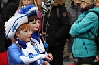 Ausgelassen und fr&ouml;hlich feierten die Menschen am Rosenmontag in Sondershausen (Foto: Eva Maria Wiegand)