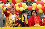 Ausgelassen und fr&ouml;hlich feierten die Menschen am Rosenmontag in Sondershausen (Foto: Eva Maria Wiegand)