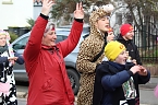 Ausgelassen und fr&ouml;hlich feierten die Menschen am Rosenmontag in Sondershausen (Foto: Eva Maria Wiegand)