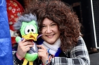 Ausgelassen und fr&ouml;hlich feierten die Menschen am Rosenmontag in Sondershausen (Foto: Eva Maria Wiegand)