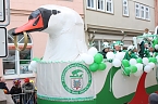 Ausgelassen und fr&ouml;hlich feierten die Menschen am Rosenmontag in Sondershausen (Foto: Eva Maria Wiegand)