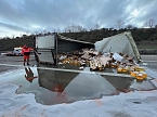 Unfall auf der A38 (Foto: S. Dietzel)