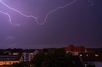 Gewitter gestern Abend &uuml;ber Th&uuml;ringen (Foto: M.Osinzew)