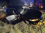 Schwerer Unfall gestern Abend auf der B4 (Foto: S.Dietzel)