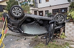 Bild: Folgenschweren Unfall in Sondershausen (Foto: S. Dietzel)