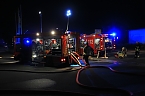 Bild: Brand im Baumarkt in der Schachstra&szlig;e in Sondershausen (Foto: S. Dietzel)