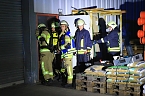 Bild: Brand im Baumarkt in der Schachstra&szlig;e in Sondershausen (Foto: S. Dietzel)