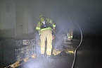 Bild: Brand im Baumarkt in der Schachstra&szlig;e in Sondershausen (Foto: S. Dietzel)