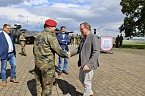 Bild: Ministerpr&auml;sident Ramelow zu Besuch in der Kyffh&auml;user Kaserne (Foto: Eva Maria Wiegand)