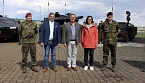 Bild: Ministerpr&auml;sident Ramelow zu Besuch in der Kyffh&auml;user Kaserne (Foto: Eva Maria Wiegand)