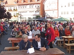Bild: Saisoner&ouml;ffnung des THC auf dem Bad Langensalzaer Neumarkt (Foto: oas)
