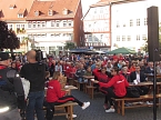 Bild: Saisoner&ouml;ffnung des THC auf dem Bad Langensalzaer Neumarkt (Foto: oas)