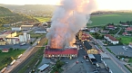 Feuer im Gel&auml;nde der NDH Entsorgungsbetreibergesellschaft (Foto: S.Dietzel)