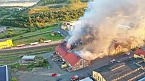 Feuer im Gel&auml;nde der NDH Entsorgungsbetreibergesellschaft (Foto: S.Dietzel)