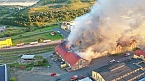 Feuer im Gel&auml;nde der NDH Entsorgungsbetreibergesellschaft (Foto: S.Dietzel)