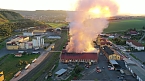 Feuer im Gel&auml;nde der NDH Entsorgungsbetreibergesellschaft (Foto: S.Dietzel)