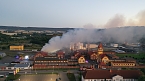 Feuer im Gel&auml;nde der NDH Entsorgungsbetreibergesellschaft (Foto: S.Dietzel)