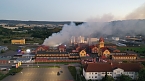 Feuer im Gel&auml;nde der NDH Entsorgungsbetreibergesellschaft (Foto: S.Dietzel)
