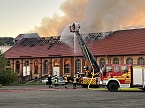 Feuer im Gel&auml;nde der NDH Entsorgungsbetreibergesellschaft (Foto: S.Dietzel)