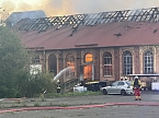 Feuer im Gel&auml;nde der NDH Entsorgungsbetreibergesellschaft (Foto: S.Dietzel)