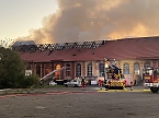 Feuer im Gel&auml;nde der NDH Entsorgungsbetreibergesellschaft (Foto: S.Dietzel)