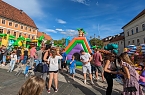 Ausgelassene Stimmung herrschte beim Kinder- und Jugendfestival in Sondershausen (Foto: Janine Skara)