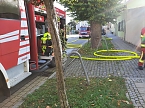 Schuppenbrand in Heldrungen (Foto:  Feuerwehr Heldrungen/Silvio Dietzel)