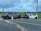 Unfall bei Großfurra (Foto: S.Dietzel) Unfall bei Großfurra (Foto: S.Dietzel)