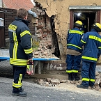 Unfall in Holzthaleben (Foto:  THW Sondershausen/S.Dietzel)