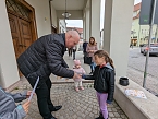 Gewinnerinnen des K&uuml;rbisschnitzwettbewerb in Sondershausen wurden ausgezeichnet (Foto: Janine Skara)